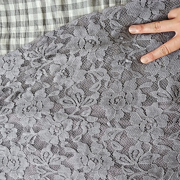 Pinkblush Lace Maxi Empire Waist Sleeved Dress - Picture 11 of 12